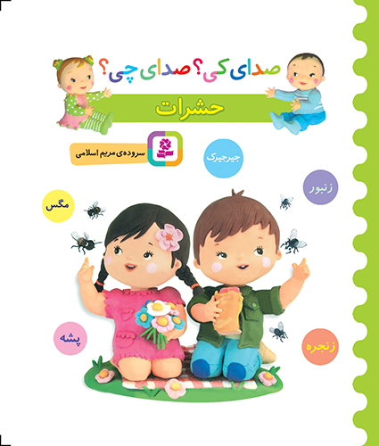 بورد بوک - صدای کی؟ صدای چی؟ حشرات (پشه،زنجره،جیرجیرک،زنبور،مگس)
